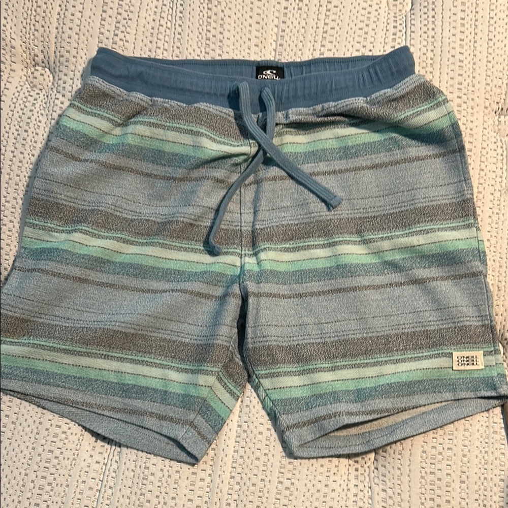 Men's Blue Striped shorts